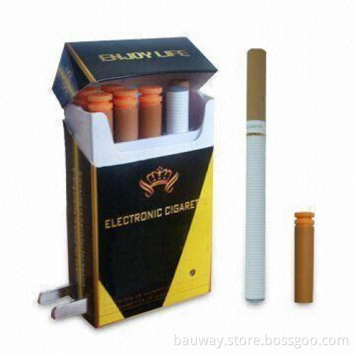Cigarette Box Pack with Inside Wall Charger, 150mAh Battery Capacity, CE, RoHS, FDA and MSDS Marks
